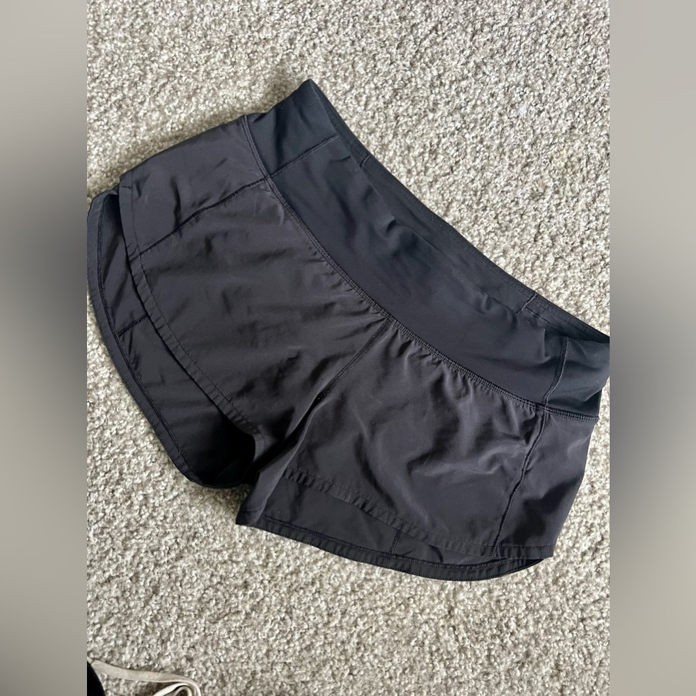 Lulu lemon black shorts